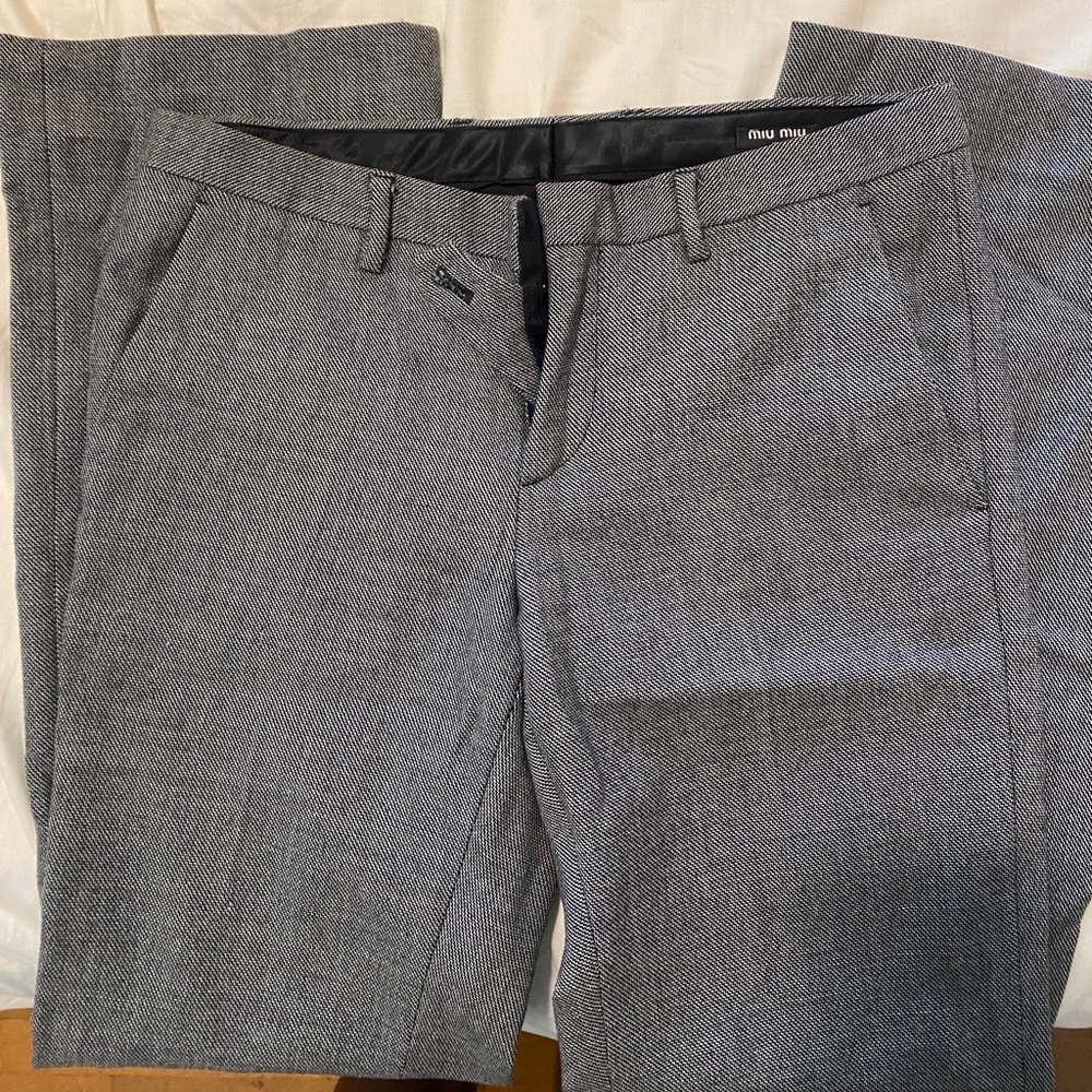 Miu Miu Gray Slacks